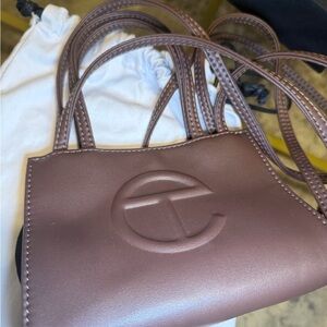 Telfar Chocolate Mini Bag